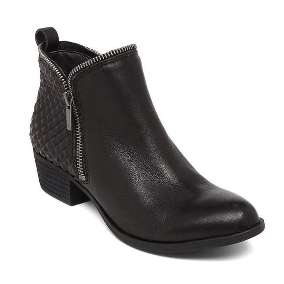 Lucky Brand Shoes - 🎉HP🎉 Lucky Brand Black Leather Booties - 7.5